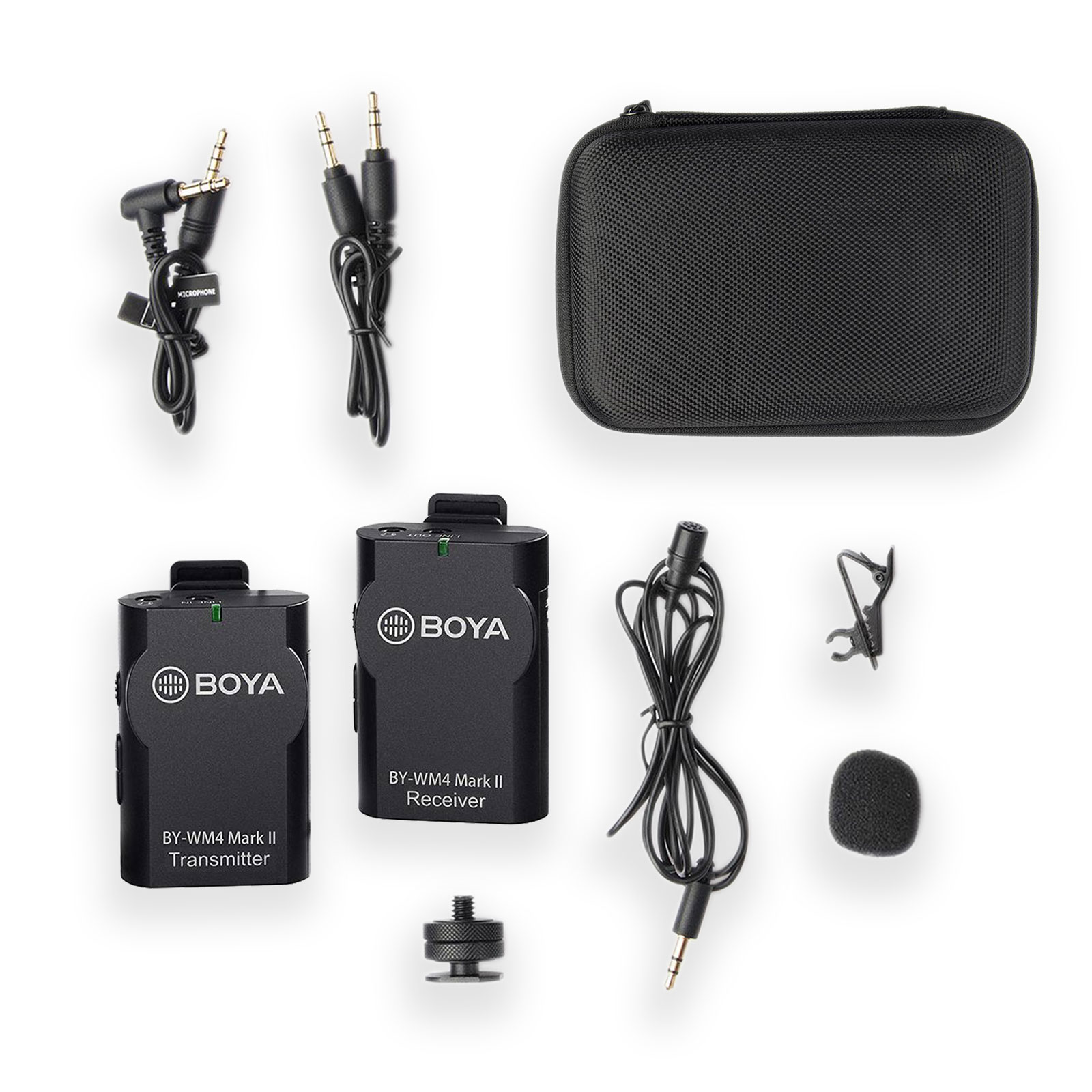 Boya WM4 MKII Wireless Microphone System with Lapel Microphone BOYA