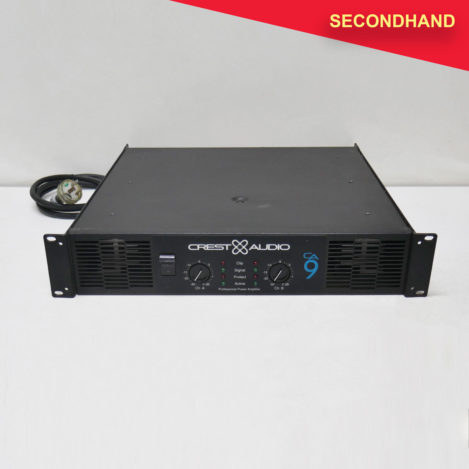 Crest Audio CA9 Power Amplifier 2 x 900w @ 4 ohms (secondhand)