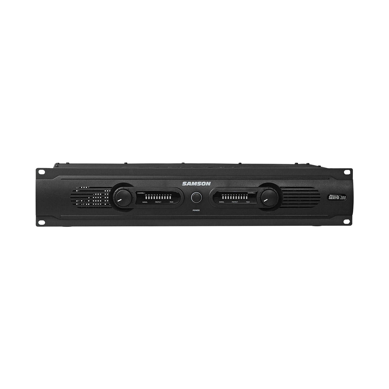 Samson Servo 200A 2RU 2-Channel Power Amplifier - 100w Per Channel @ 4-ohms