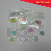 Lot-of-80  31mm Dichroic Colour Filters - Assorted Colours   (secondhand)