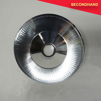 180mm Aluminium Reflector with 30mm Centre Hole (secondhand)