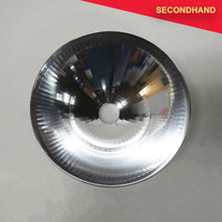 177mm Aluminium Reflector with 25mm Centre Hole (secondhand)