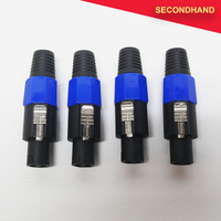 Set-of-4  4-pole Speakon Line Connectors (secondhand)