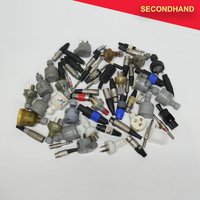 Quantity of Assorted Plugs, Sockets & Parts [E]  (secondhand)