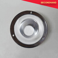 90mm Aluminium Reflector with 26mm Centre Hole (secondhand)