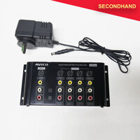 Avico VDA4 4ch Audio/Video Distribution Amplifier with PSU (secondhand)