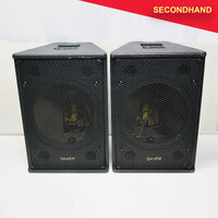 Pair of Empty Tannoy S300F 12" Speaker Boxes with Crossovers  (secondhand)