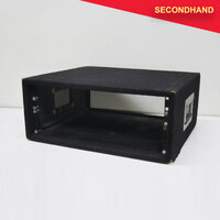 4RU Open Carpeted Rack - Black (secondhand)