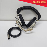 Beyer DT109 Dual Ear Muff Communication Headset with Cable & 4-pin XLR Female Connector (secondhand)