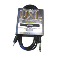 UXL PMS1 2M 6.5mm TRS Jack to 3.5mm TRS Jack