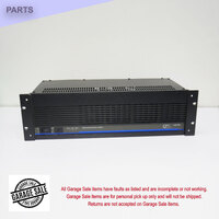 QSC Model 1200 Power Amplifier Powers Up, No Output   (secondhand)