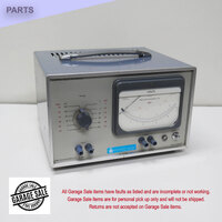 Vintage Marconi Instruments TF2600 Sensitive Valve Volt Meter - Powers Up Meters Move Untested (garage item)