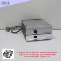 H & H Professional Single Channel Amplifier - Powers Up but DC on Output (garage item)