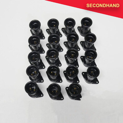 Lot-of-19 BC Festoon Sockets (secondhand)