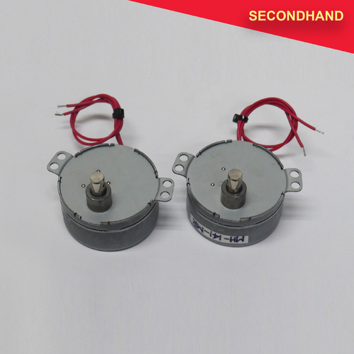 Set-of-2 Synchronous Motor Model SD83-A  220/240V 30/36 RPM (secondhand)