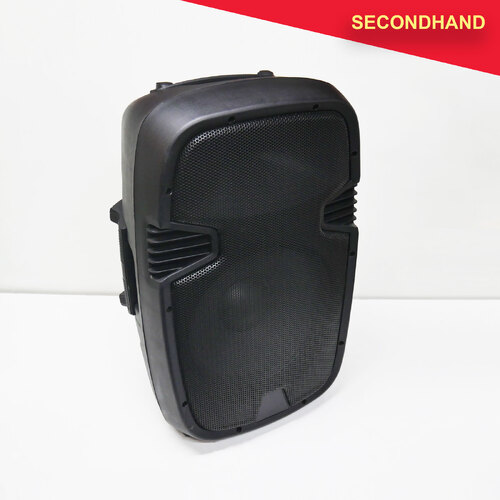 12-inch Woofer & Horn Powered  Speaker with 2x Microphone & Stereo Line Inputs (secondhand)