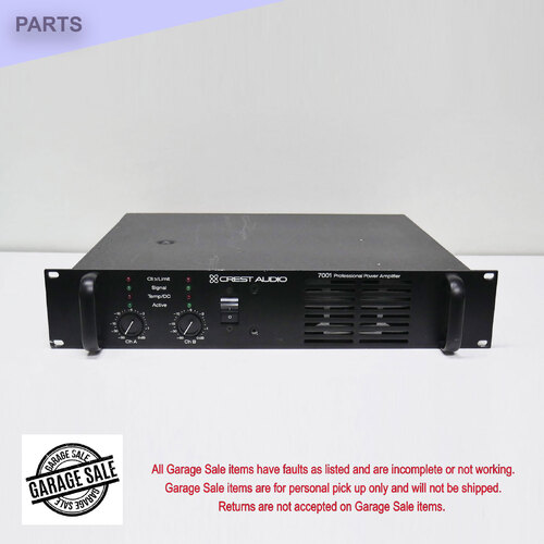 Crest Audio 7001 Power Amp (garage item)